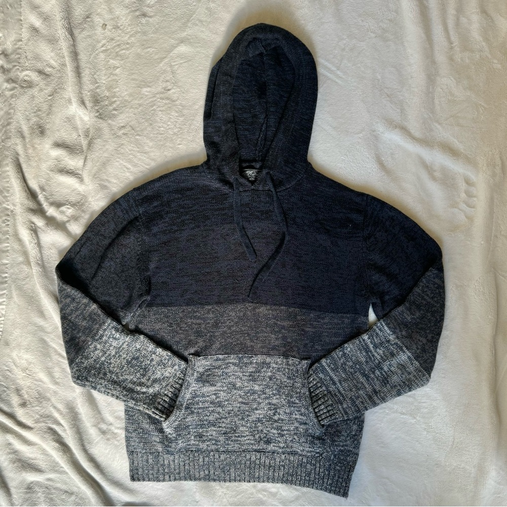 Retrofit Knit Pullover Unisex Hoodie